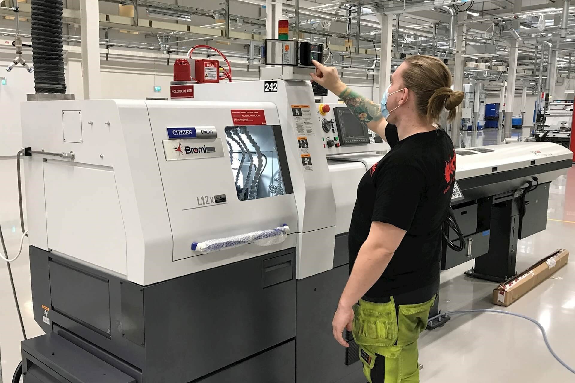 Dafo Vehicle Fire protection of CNC machines