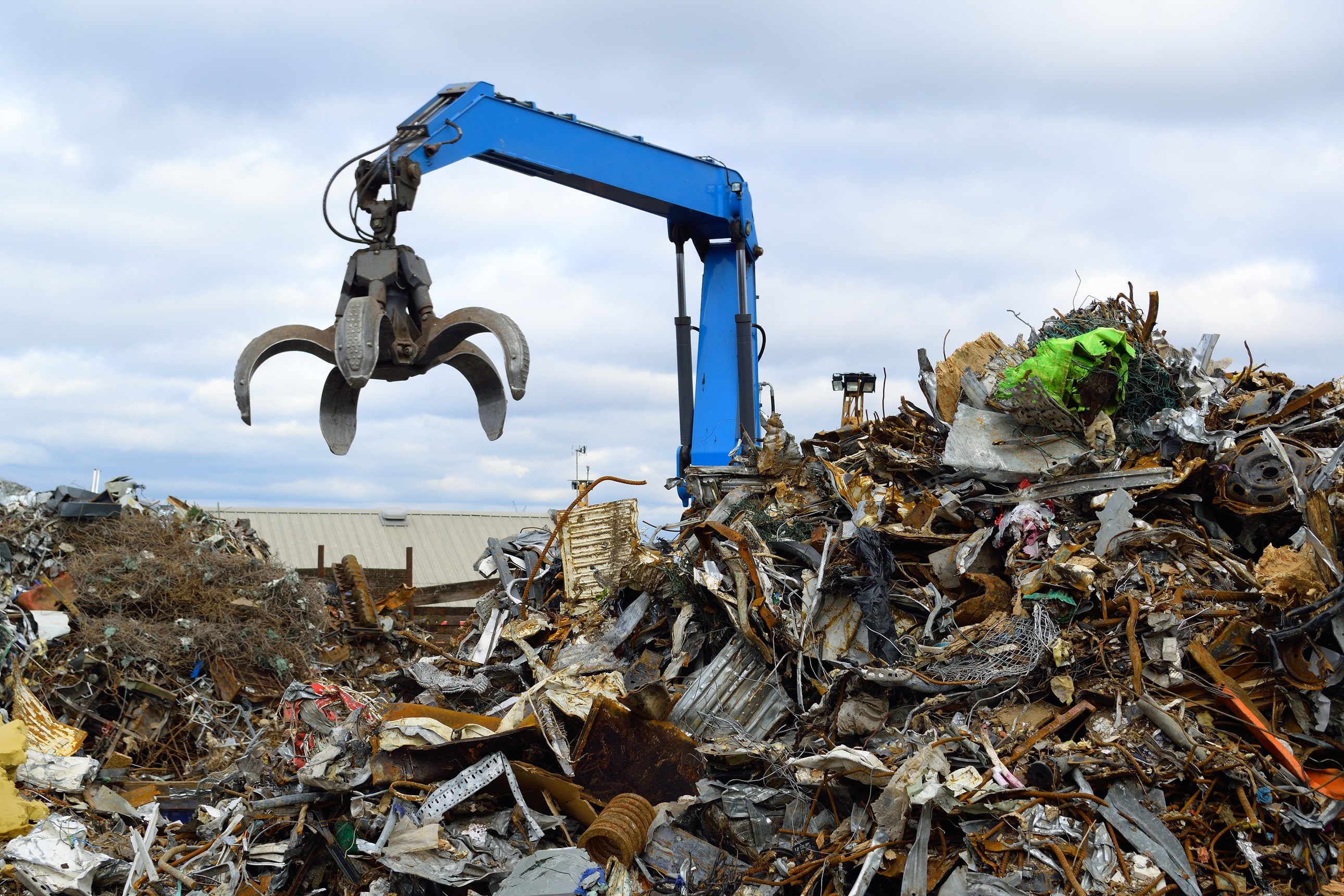 Machine working in the waste industry undefined